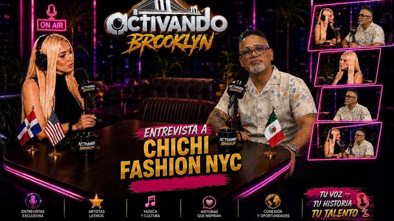 Katherine entrevista a Chichi Fashion NYC en Activando Brooklyn